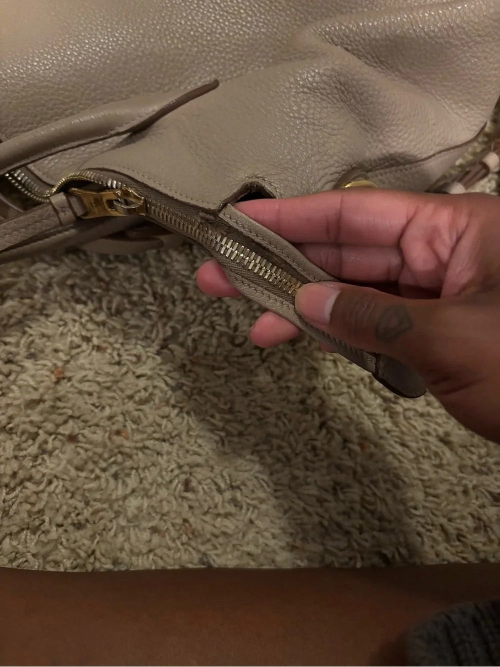 Prada leather crossbody